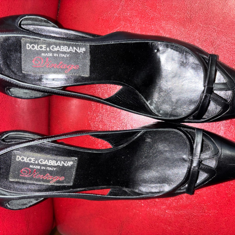 Dolce & Gabbana Black Women's Heels